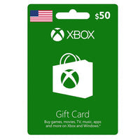 Microsoft Xbox Live Gift Card 50$ - US