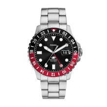 Men's Fossil Blue Silver 46mm Watch